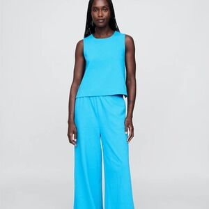 NWT GAP Vibrant Blue Sleeveless 2 Piece Set